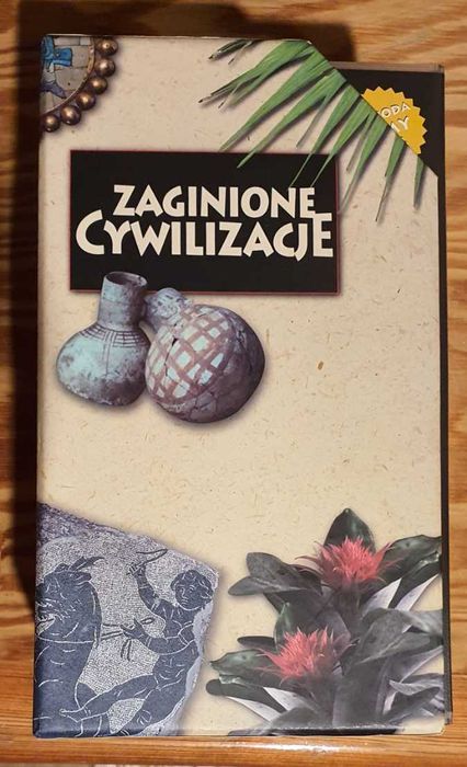Kasety VHS "Zaginione cywilizacje" - komplet 3 szt. (zafoliowane)