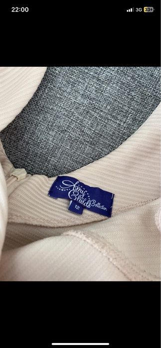 M 38 sukienka pudrowa