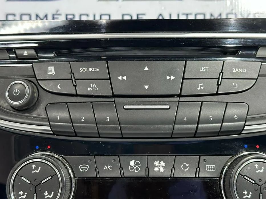 Comandos Ar Condicionado + Comandos Rádio - Peugeot 508 I / RXH