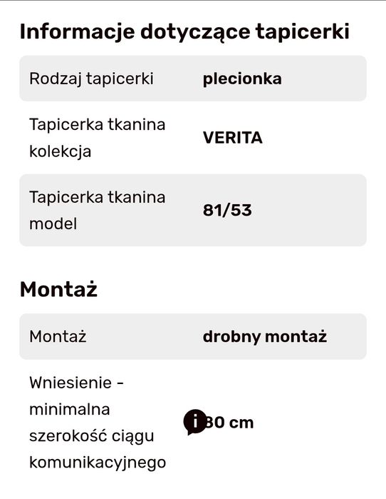 MADRYT Narożnik z pufami i barkiem, szary, prawy