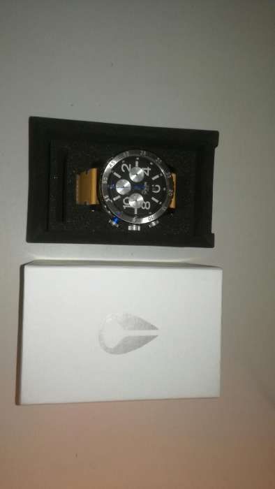 Relógio Nixon 48-20 Chrono leather