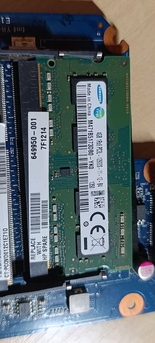 Материка для ноутбука HP pavilion G6 Quanta R23 на запчасти
