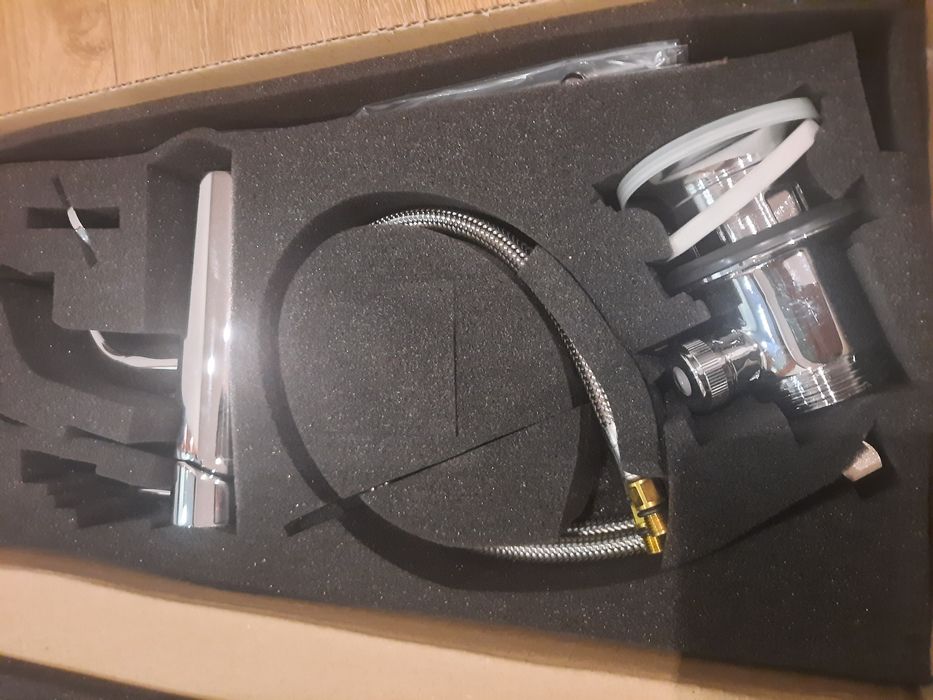 Torneira de bidé cromada Neve, série Lino NOVA