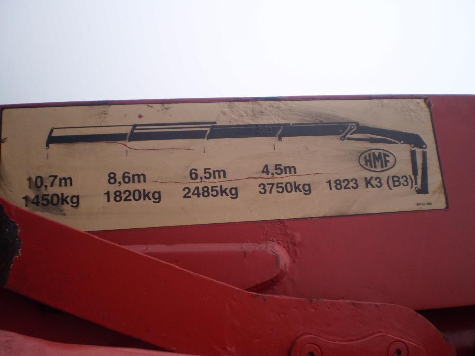 Transport  HDS z przyczepą