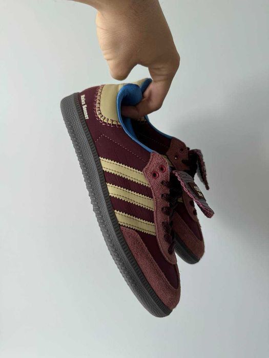 Кросівки Adidas Samba x Wales Bonner Brown/Beige premium
