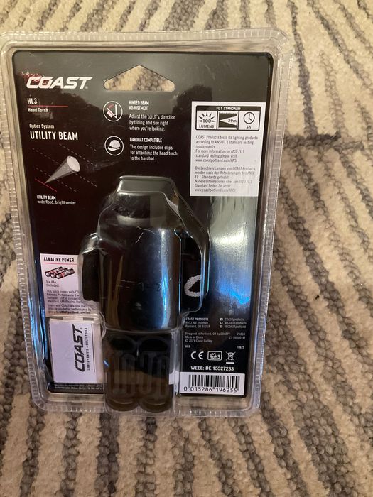 COAST HL 3 , 100 Lumens Bright  , IP 54