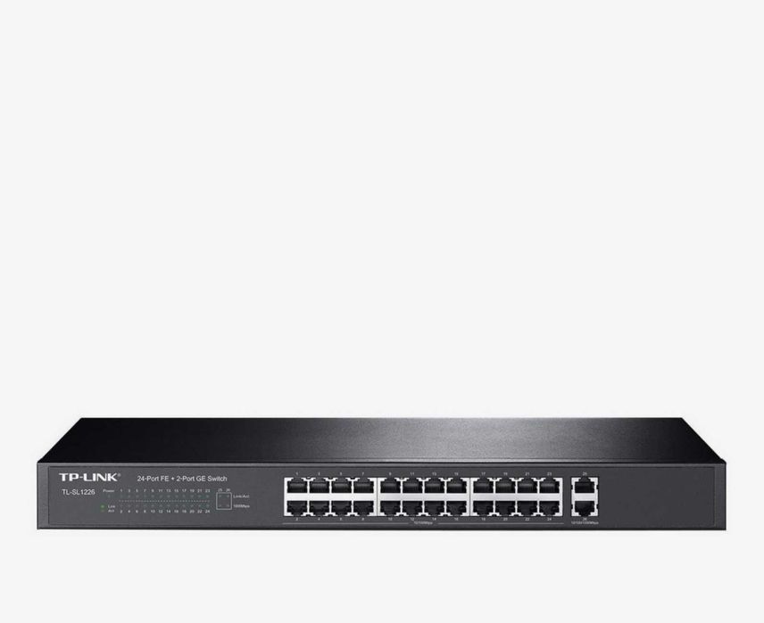 TP-LINK TL-SL1226 – Switch Rack 24-Port + 2x Gigabit