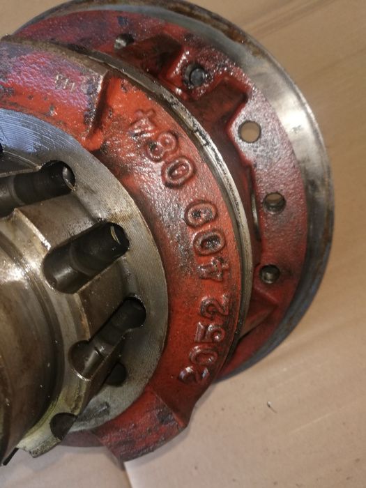 Mechanizm różnicowy Fendt 610,611,612,614 części skrzyni biegów, mosty