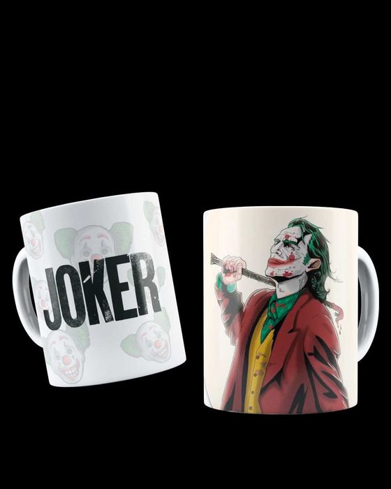 Kubek ceramiczny 330mil  z nadrukiem Joker 009