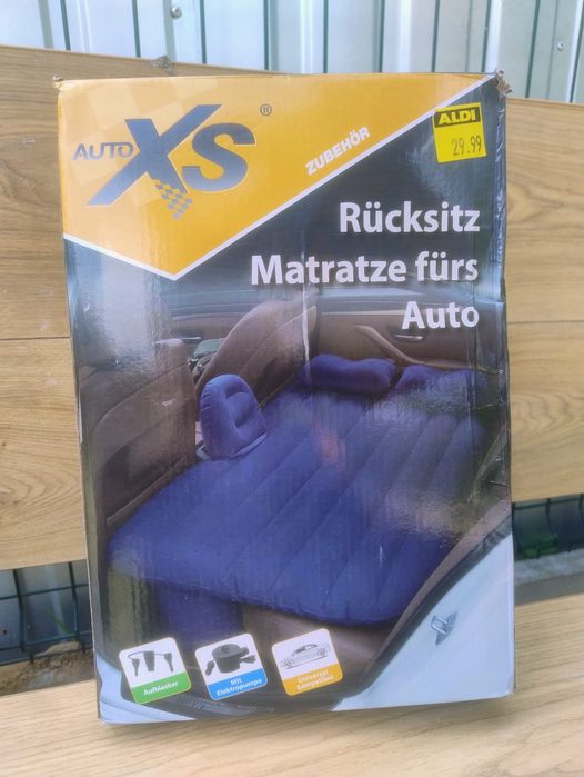 Turystyczny Materac dmuchany do samochodu NIEUŻYWANY