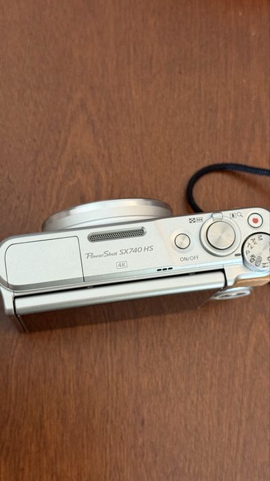 Canon sx740 hs cinza
