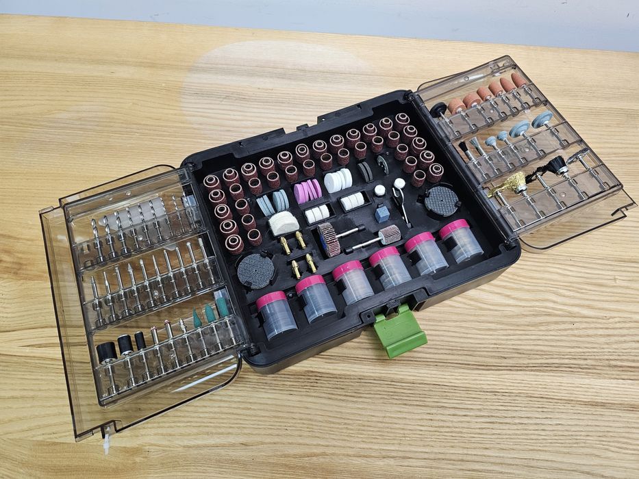 418шт Насадки для Гравера Procraft GK418 +4шт Цанги в комплекте