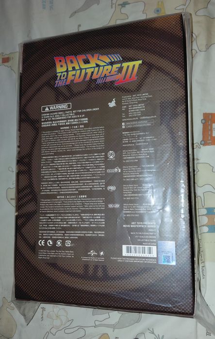 Hot Toys 1/6th Scale Back to the Future III Doc Brown (MMS617) MIB