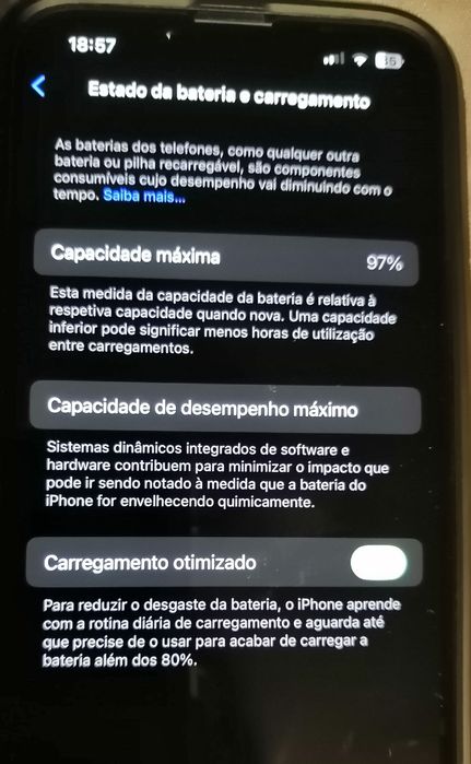 iPhone 14 128GB - 97% bateria- como novo, 2 anos garantia
