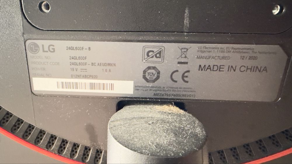 Monitor Gaming LG 24” 240hz