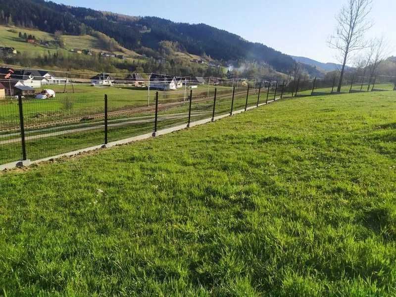 PROMOCJA .Ogrodzenia Panelowe 123 cm Fi4 Komplet - 45zł/1mb