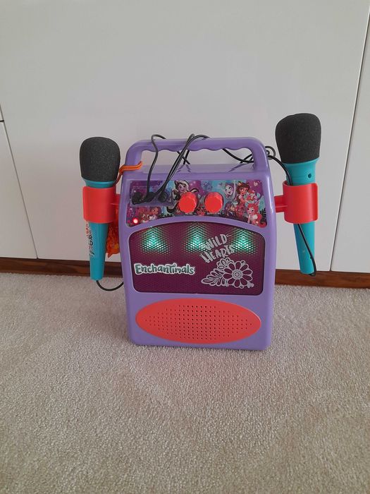 Coluna bluetooth karaoke