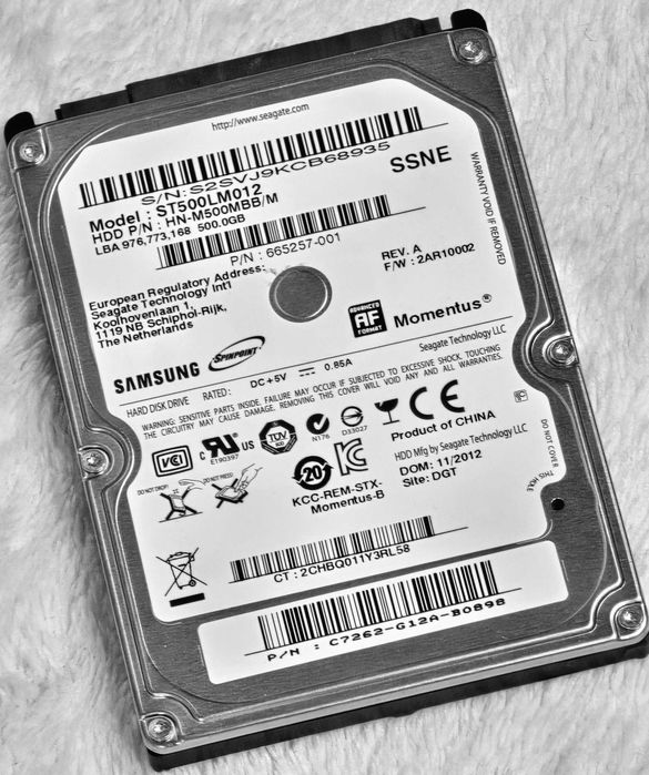 dysk twardy 500GB i 320GB 2,5 cala