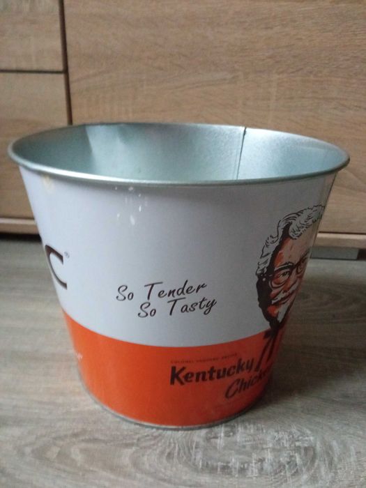 Metalowy kubełek KFC Kolekcje