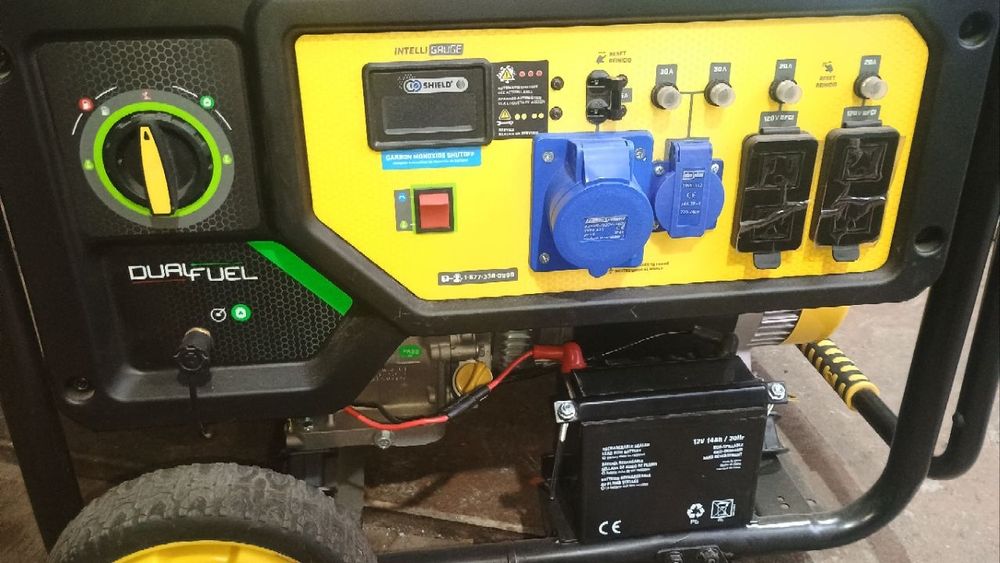 Генератор champion 10.6 киловатт газ бензин