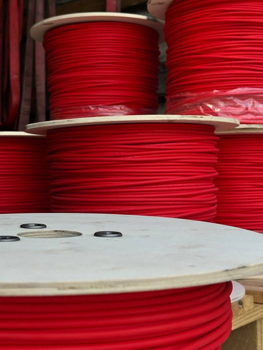 Кабель КВЕ для сонячних станцій 6мм чорний\червоний