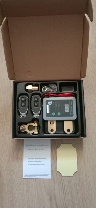 Дистанційний вимикач -клеми акумулятора 12-24v
