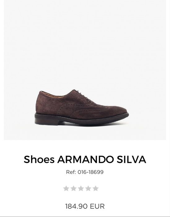 Туфлі броги Armando Silva