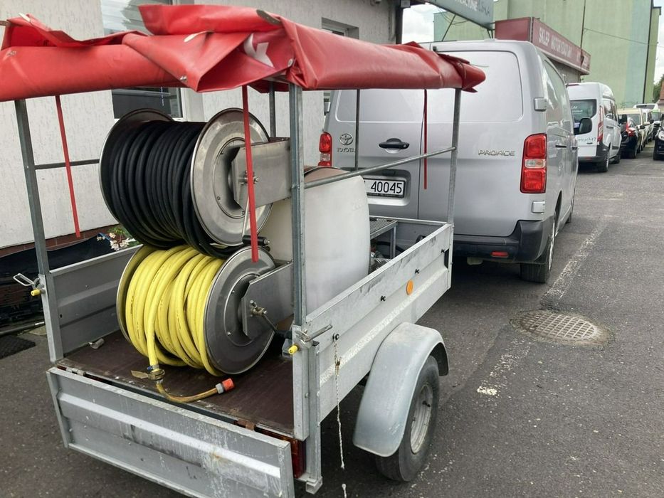 Fiat Ducato  wuko na przyczepce kanalizacja asenizacyjny