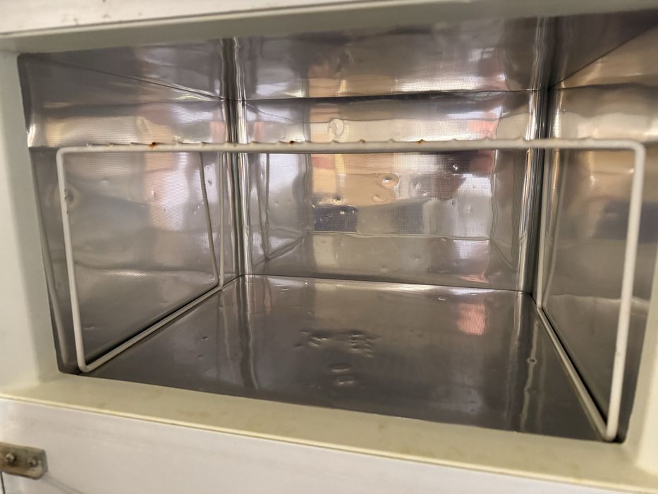 Frigorífico combinado usado.