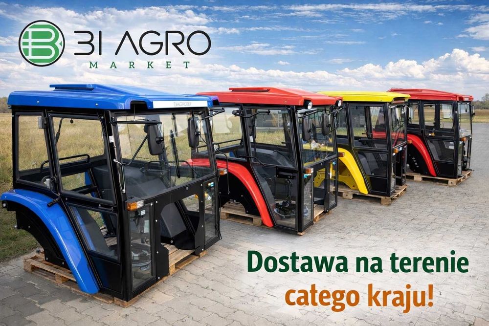 Kabina Ursus Kabina ciągnikowa z błotnikami/ kabina bez błotników C330 C-330 C360 C-360 MF235 MF255 T25 T-25 +wycieraczka / Dostawa całe PL --RATY--