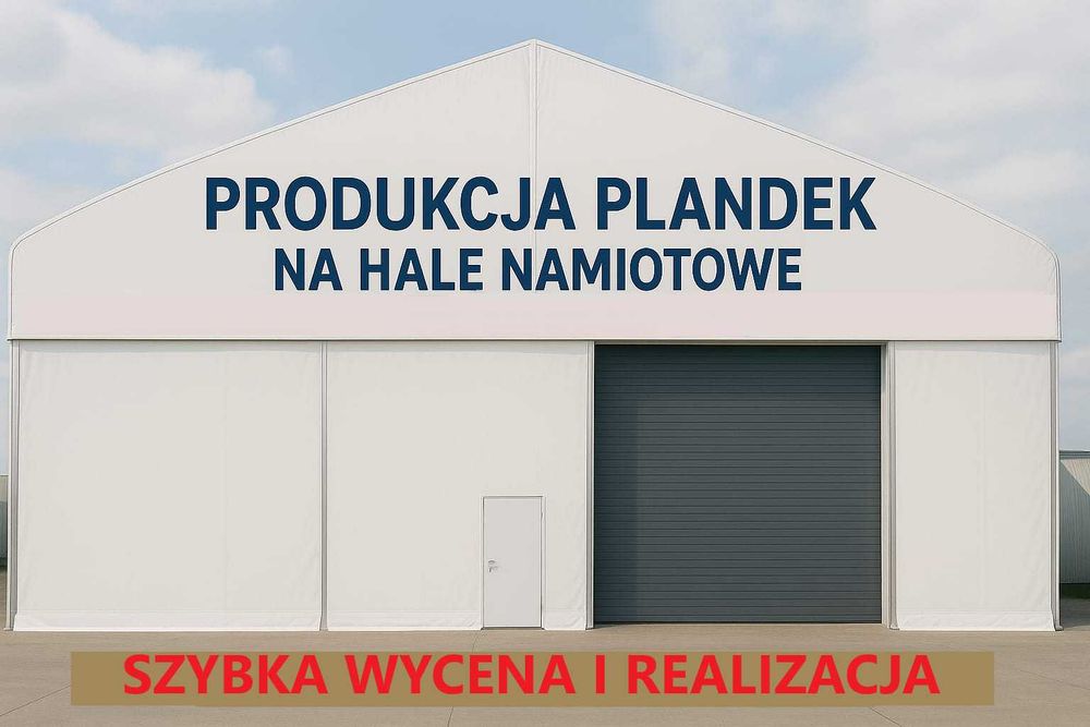 Plandeki PCV na hale namiotowe