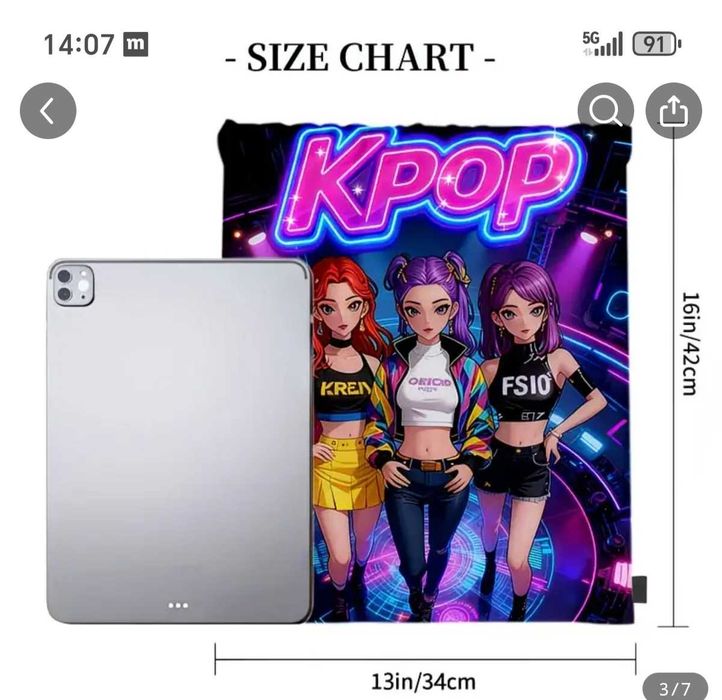 Worek plecak Huntrix, K -pop