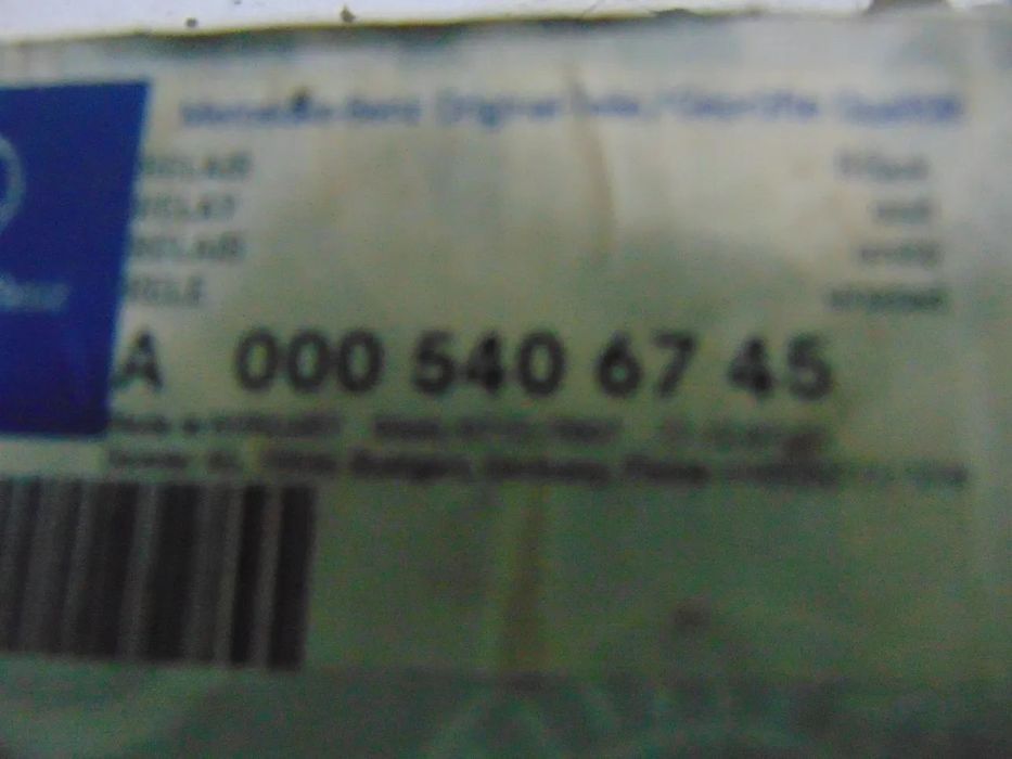 Mercedes antigos ralé/válvulas