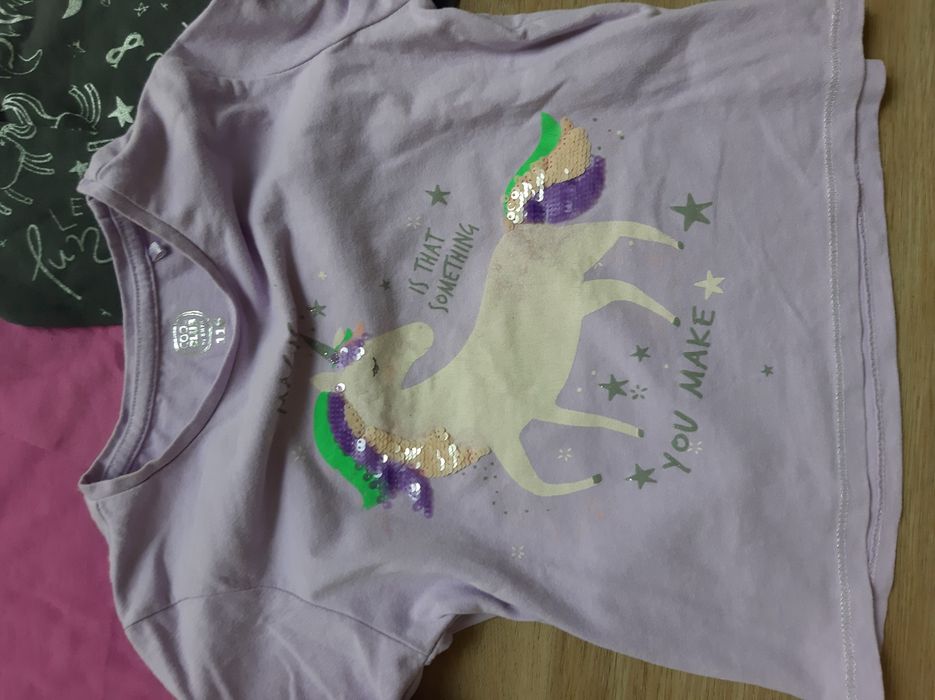 Cool Club Smyk 116 śliczne bluzki 3x i sweterek