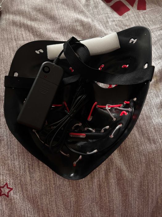 Máscara Halloween/Carnaval nova LED