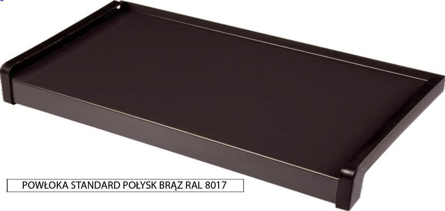 Parapety  na wymiar stalowe aluminiowe winchester brąz antracyt 7016