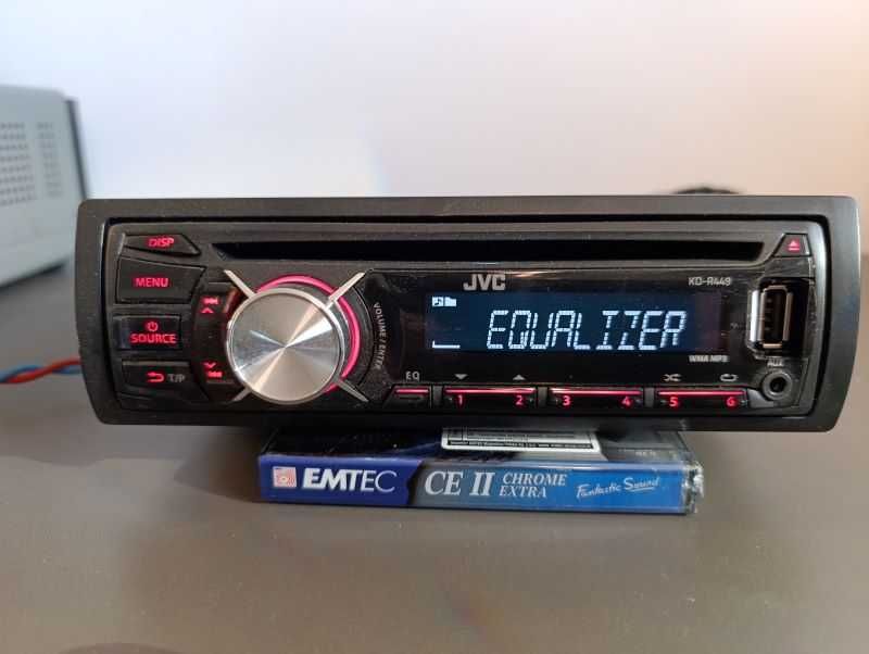 Radioodtwarzacz JVC KD-R449, CD, USB