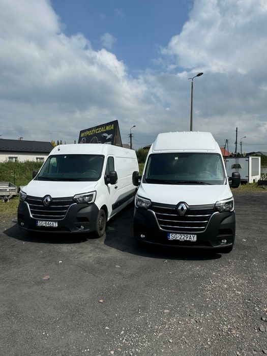 Wynajem Wypożyczalnia Bus Blaszak Nowy Renault Master L3H2