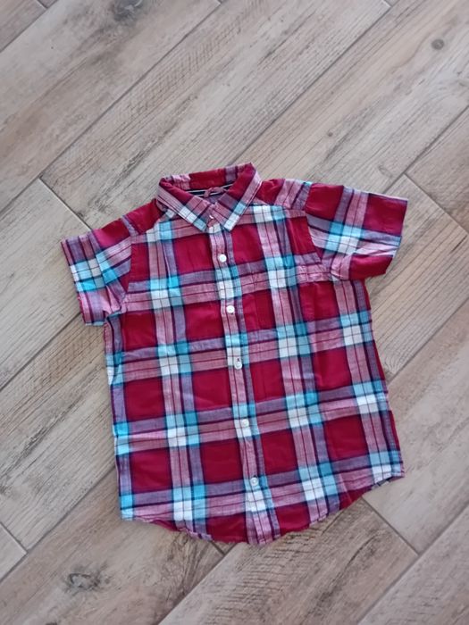 Koszula chlopieca 140/146 bawełna 100%