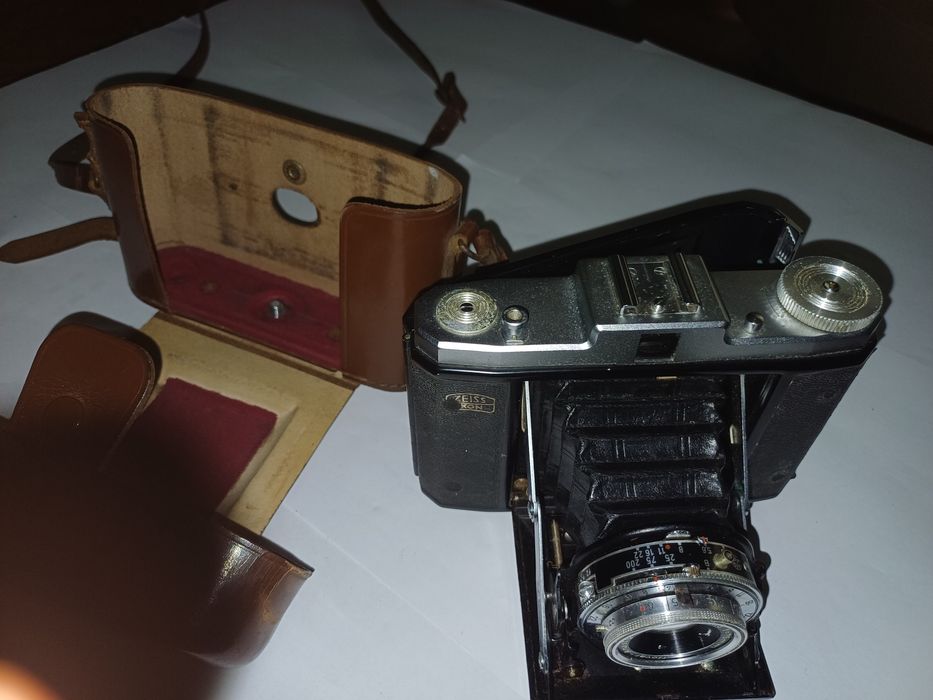 Máquina Antiga Fotografia Zeiss Ikon