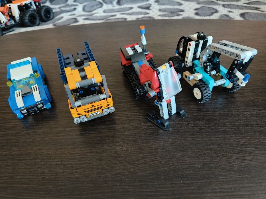 LEGO 42127, 42117, 42147, 42148, 42133, 60312