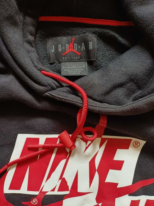 Bluza czarna marki NIKE AIR JORDAN