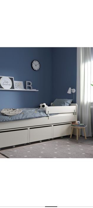 Barra de segurança para cama  criança