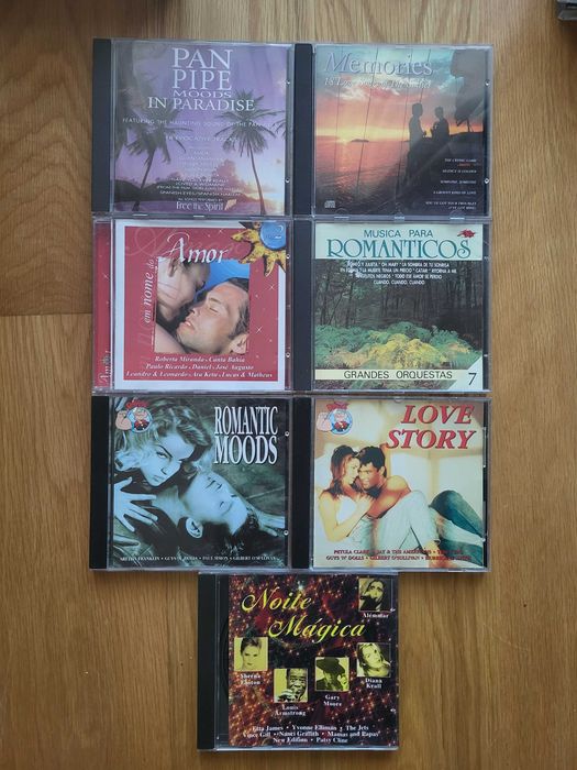 Conjunto 7 CDs | Música Romântica