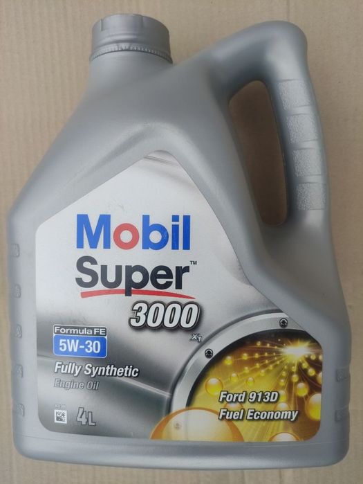 Масло Mobil Super 3000 X1  FE 5W-30 , 4л цена за 5 шт (20л) =5000 грнза