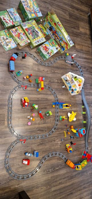 Duplo mega zestaw 10506/507/508 domek lotnisko straż