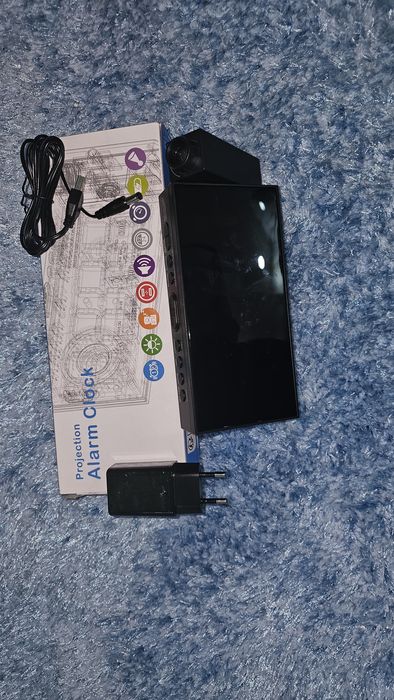 Relógio Despertador Digital com Projeção e Tela Espelhada