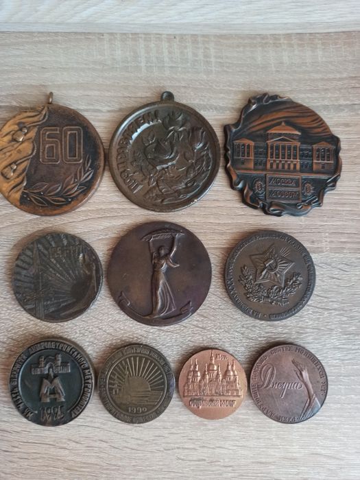 Бронзовые медали.