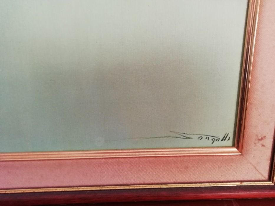 Hand-painted Picture Frame – Like new!*64409362419715123