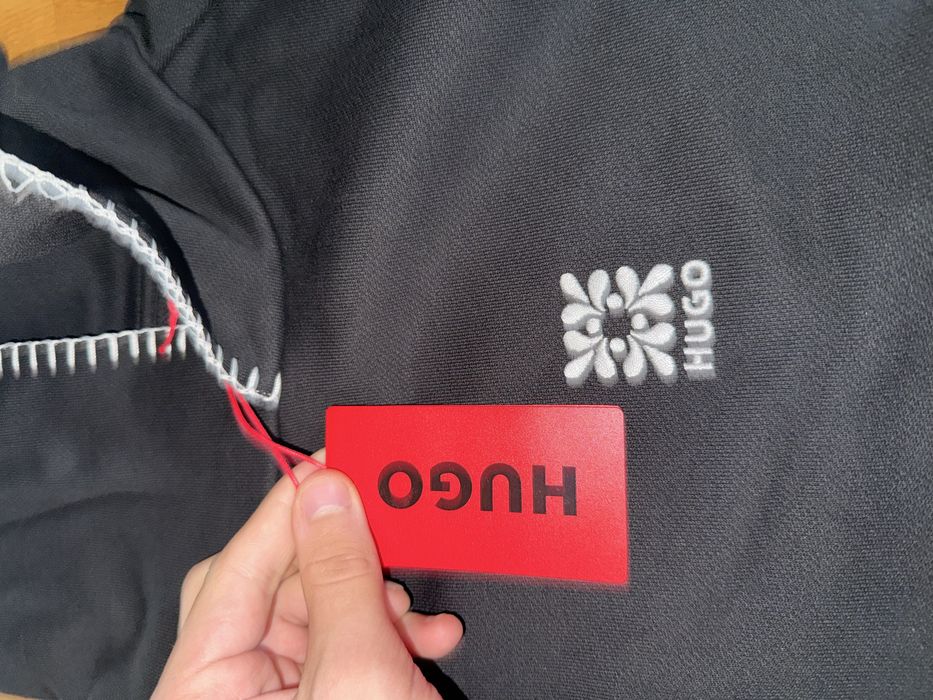 HUGO Sweatshirt 'Darohood' in Schwarz
